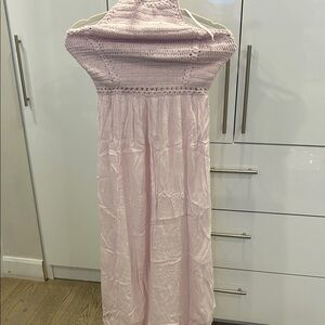 Hollister Light Pink Maxi Dress
